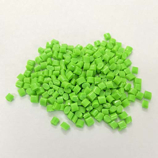 Fluorescent Green ABS Granules